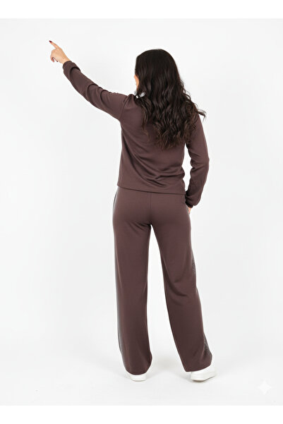 HOFY 2692 Μακρυμάνικο Σετ με Πέτρα Modal Tram