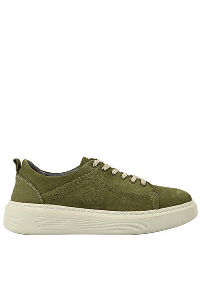 GORETTI Pantofi sport, bărbați, GORETTI, B68-1050 verde, piele întoarsă 41