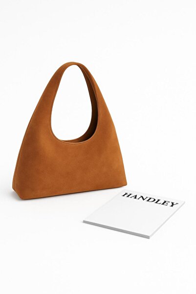 Handley Lüks Süet Kutup Çapraz Omuz Çantası