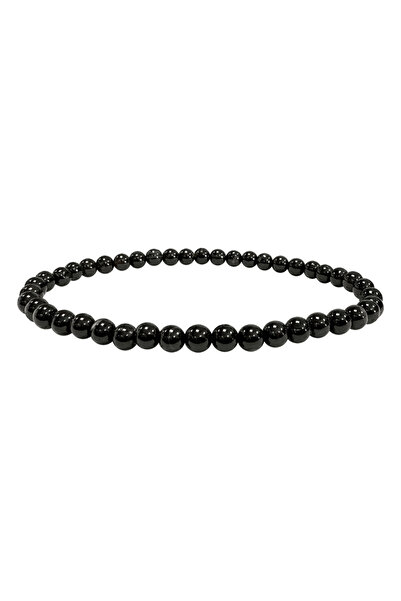 LAXMİ Bratara Onyx A 4mm -pentru disiparea negativitatii