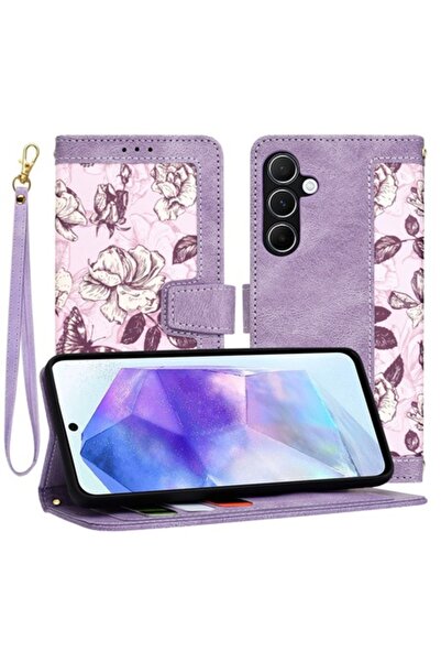 Sybero Husă de protecție pentru Samsung Galaxy A55 5G (Violet prună misterioa...