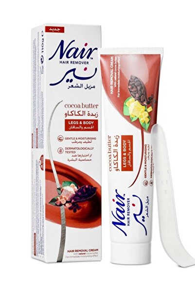Nair كريم إزالة الشعر بخلاصة زبدة الكاكاو، 110 جرام
