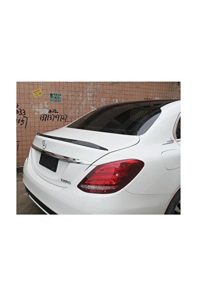 Genel Markalar Mercedes W205 C200 Plastik Parlak Siyah Boyalı C63 Spoiler