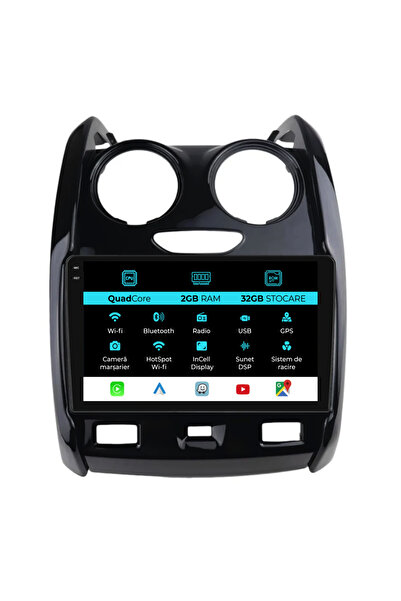 NavStore Dedicated Navigation Dacia Duster (2010-2020), Incell 9Inch, 2Gb Ram, 32Gb Storage, Carplay