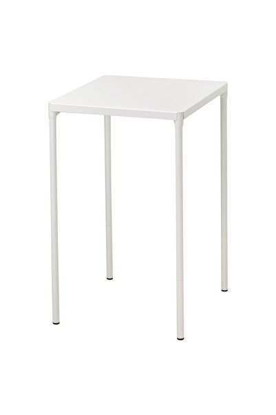IKEA Outdoor, Table, white, 50 x 44 cm