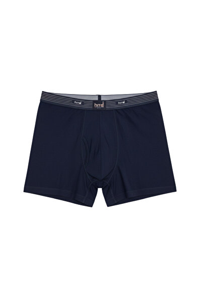 Hmd Stretch Fabric Flexible Navy Blue Men's Bamboo Boxers |   Anti-Sweat Soft Fabric
