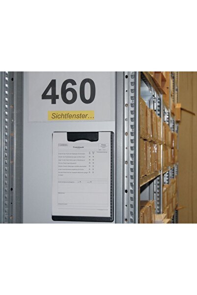 Magnetoplan Black magnetic clipboard