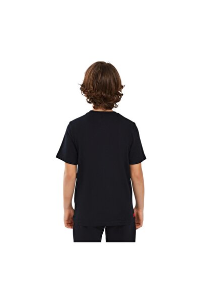 SKECHERS Graphic Tee B Short Sleeve Big Boy Black Tshirt Sk241019-001