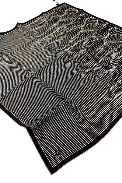 Levidor Eșarfă din mătase twill LD1109