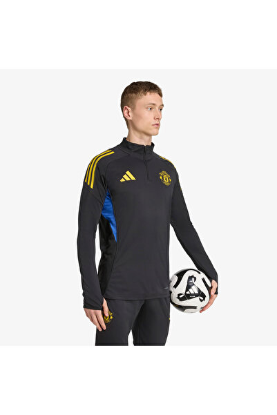 adidas Μπλούζα προπόνησης Manchester United Tiro 25 Competition Ανδρική μαύρη μπλούζα ποδοσφαίρου