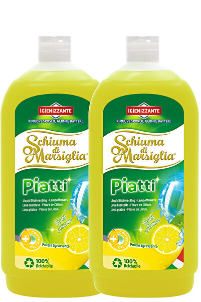 Schiuma din Marsiglia Pachet Promo 2xDetergent de vase lichid Schiuma di Mars...