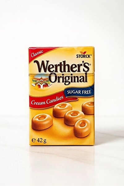 leo butik حلوى كريمة ويرثر الأصلية 42 جرام (بدون إضافة سكر)