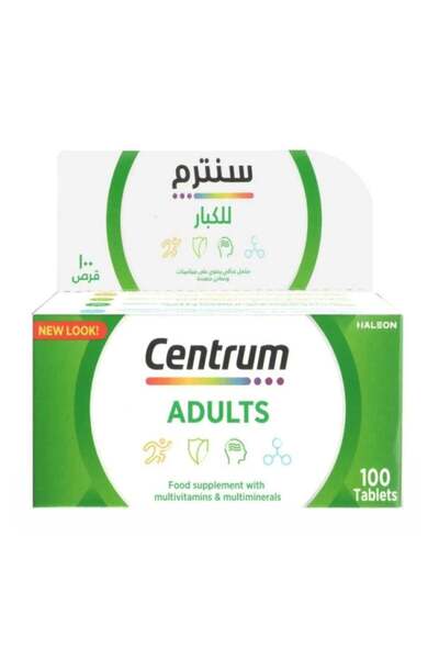 Centrum Silver Multivitamin Supplement for Adults - 100 Tablets