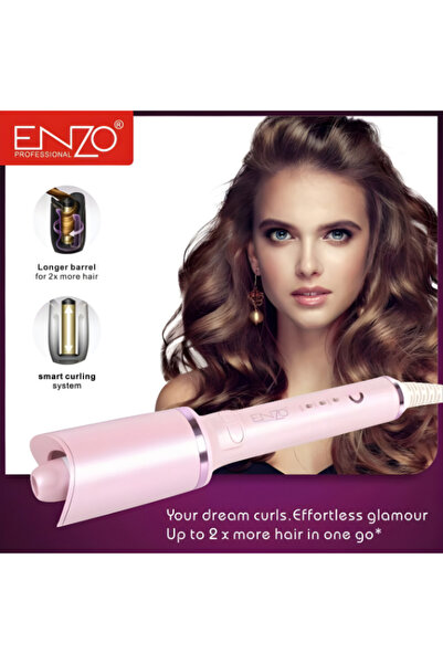 Enzo Professional ENZO EN-1922A Automatic Rotating Hair Curler Adjustable Temperature & Customizable Colors