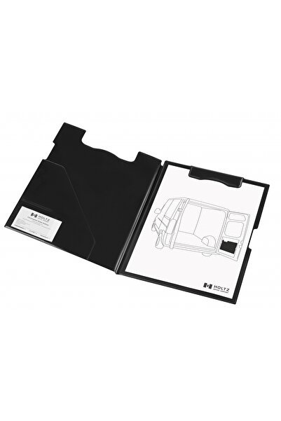 Magnetoplan Clipboard magnetic dublu, negru