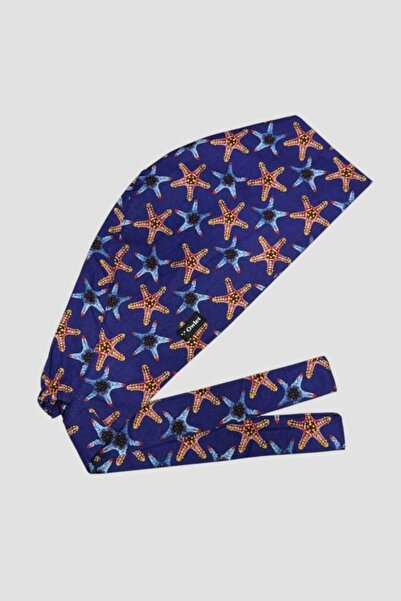Owlet Medikal Sea Stars Patterned Surgical Hijab Bonnet