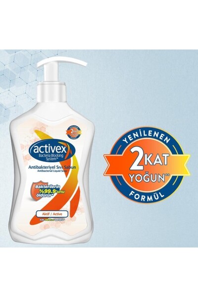 Activex Sivi Sabun Aktif 500Ml*12