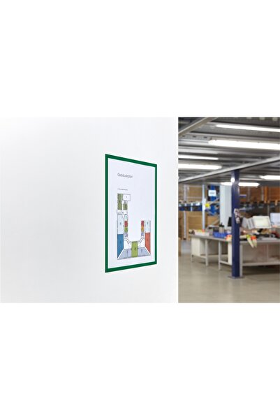 Magnetoplan Magnetic foil, green frame, A3, 5 pcs/set