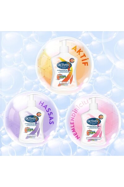 Activex Sivi Sabun Aktif 500Ml*12