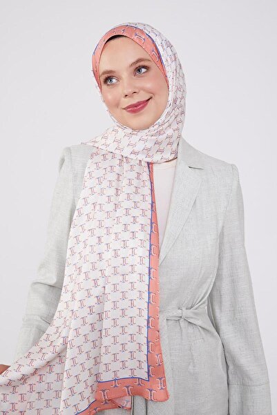 Levidor شال ماركة سالمون ثنائي اللون