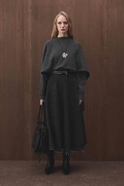 Hooopstore سترة تريكو مفصلة بتفاصيل الكابوشون من أنتاراسيت