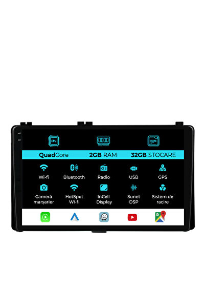 NavStore Navigatie Dedicata Toyota Auris, Corolla (2015-2019), 9 Inch, 2Gb Ra...