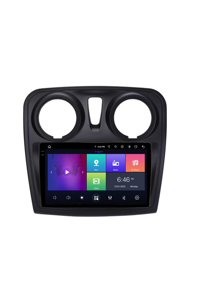 NavStore Dedicated Navigation Dacia Logan/Sandero (2012-2020), 9Inch, 8Gb Ram, 256Gb Storage, Carplay