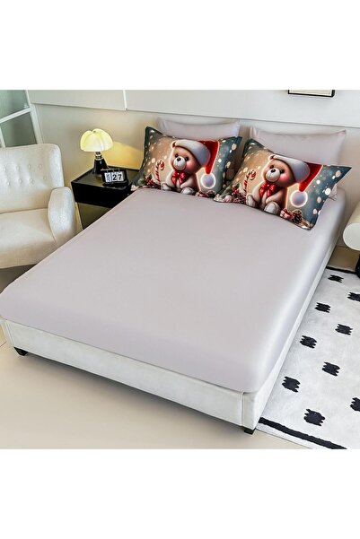 JOJO HOME Christmas bedding, 5D print, 6 pieces, 180x200, Teddy bear