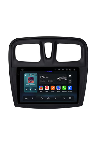 NavStore Dedicated Navigation Dacia Logan/Sandero (2012-2020), 9Inch, 8Gb Ram, 256Gb Storage, Carplay