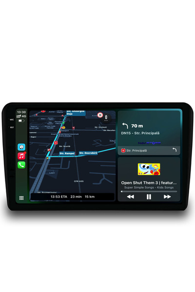 NavStore Dedicated Navigation Audi A3 8P (2003-2013), 9Inch, 8Gb Ram, 256Gb Storage, Carplay
