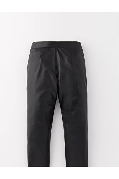VERY Very faux leather trousers, black
