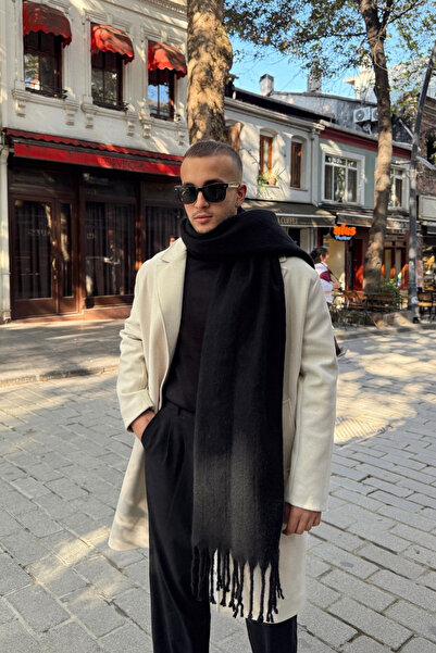 Livio Ferri Eșarfă pentru bărbați Ormos, caldă, cu atingere moale