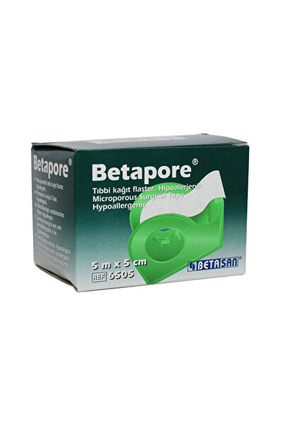 Betasan Betapore Mikrogözenekli Tıbbi Kağıt Flaster 5M X 5Cm 6505