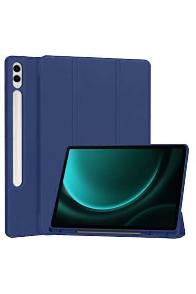 SOFAL Carcasă pentru Samsung Galaxy Tab S9 FE Plus P202, TPU, Albastru închis