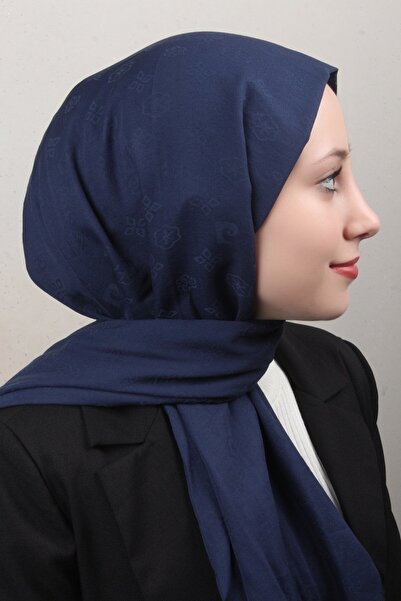 PİRAMİT Cotton Shawl 1030600-921 Dark Blue