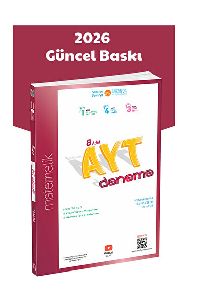 Arı Yayıncılık 2026 345 AYT Matematik 8'li Deneme üç dört beş yayınları ayt m...