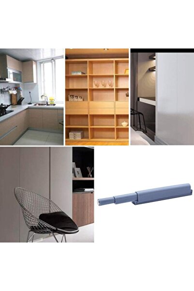 Jenuos Set of 6 JENUOS® Magnetic Locks, Gray