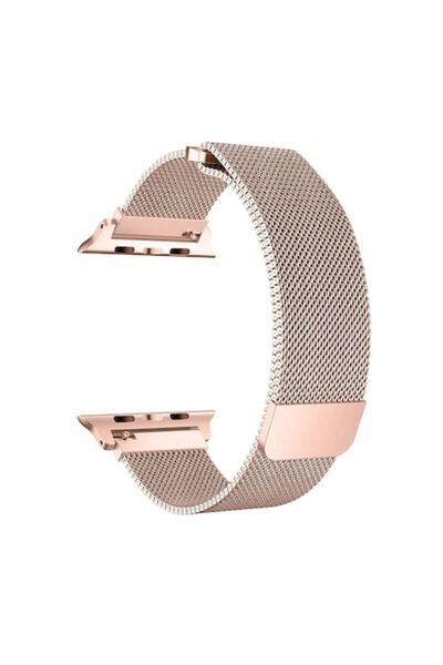 Bibilel Rose Gold Stainless Steel Band for Apple Watch Series 1/2/3/4/5, 42/44 mm
