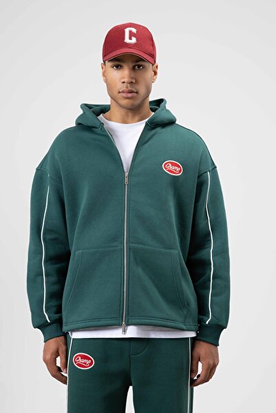 VAMOSCLO Σετ αθλητικής φόρμας oversized με λεπτομέρεια ρίγες Nefti