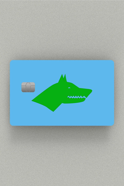 Huggy Craft Göktürk Bayrak Yatay Görünüm Kredi Kartı & Akbil Sticker Kaplama ...