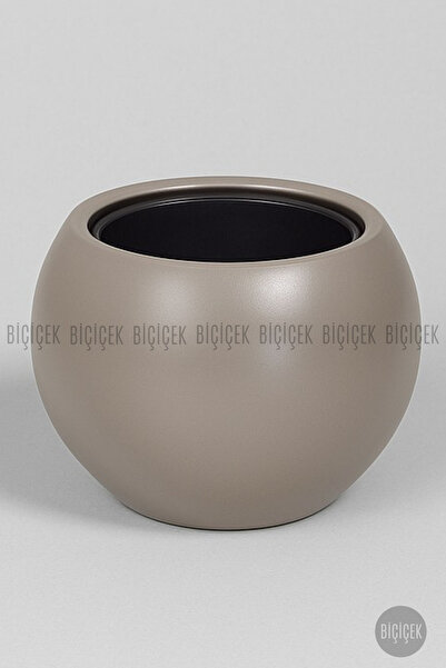 BİÇİÇEK Plastik Küre Saksı 25 CM Çap