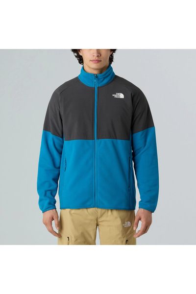 THE NORTH FACE Glacier Logolu Ceket Alacakaranlık Mavisi/Asfalt Grisi