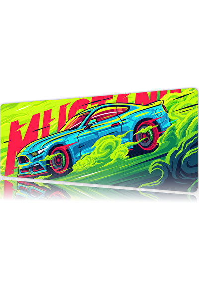 urzuva Araba modelleri Gaming Oyuncu Mousepad 80x30 3mm Mouse pad