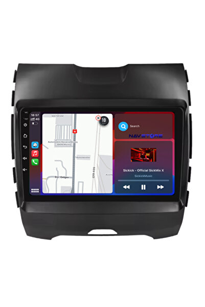 NavStore Dedicated Navigation Ford Edge (2015 - 2021), 9Inch, 8Gb Ram, 256Gb Storage, Carplay