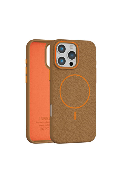 OSG iPhone 16 Pro Max Uyumlu Magsafe Destekli Tasarım Darbe Emici Ultra Premi...