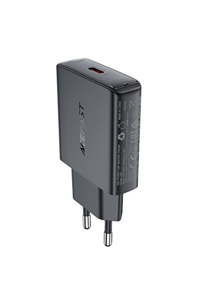 Acefast Încărcător de perete Type-C GaN 20W Power Delivery - A65 (Z83), Negru