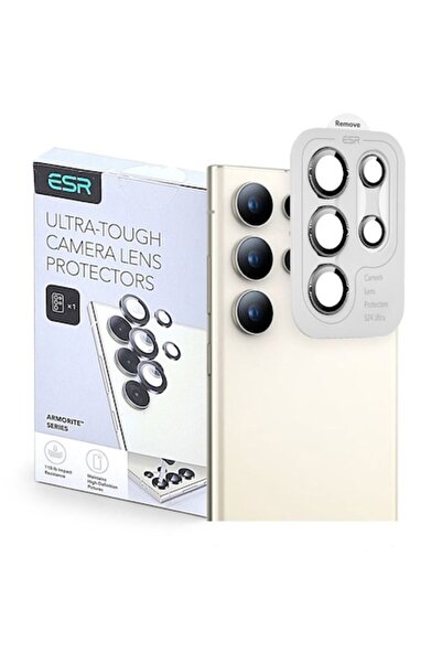 ESR Camera Protector for Samsung Galaxy S25 Ultra (B13), Tempered Glass, Black
