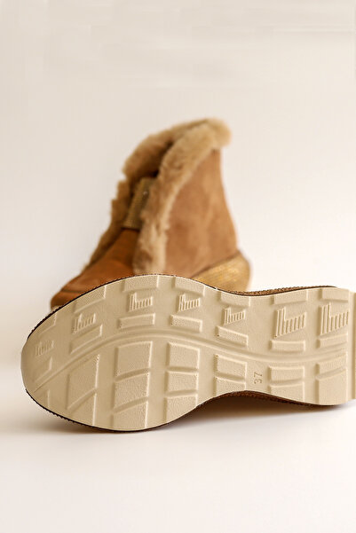 Mamito Ayakkabı LN 150 Πέτρινες Λεπτομερείς Γούνινες Μπότες