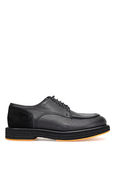 MARCOMEN 152-22328 Ανδρικά παπούτσια casual από γνήσιο δέρμα μαύρο