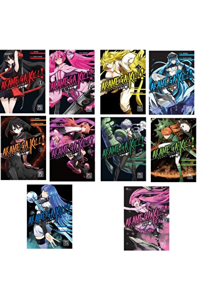 Athica Akame, Keser 10 Cilt Manga Seti